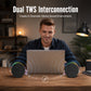 🧲 Stick It Anywhere, Play It Loud – Magnetic Mini Bluetooth Speaker with 360° Sound & RGB Light. 50% Off. UK Stock