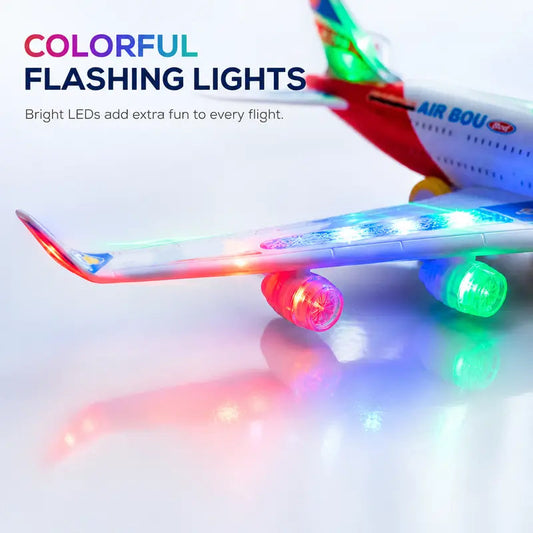 ✈️ Watch It Soar! – Electric Model Plane with Realistic Engine Sound & Flashing LEDs. 50% Off. UK Stock