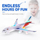 ✈️ Watch It Soar! – Electric Model Plane with Realistic Engine Sound & Flashing LEDs. 50% Off. UK Stock