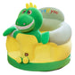 🐻 Soft, Safe & Washable – Cartoon Baby Floor Sofa with Removable Cover. Perfect for Sit-Up Play. Half Price. Free UK Delivery