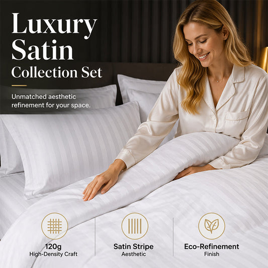 🛏️ Bring the 5-Star Hotel Home – Soft & Breathable Bedding Set with Silky Sateen Finish. UK Stock
