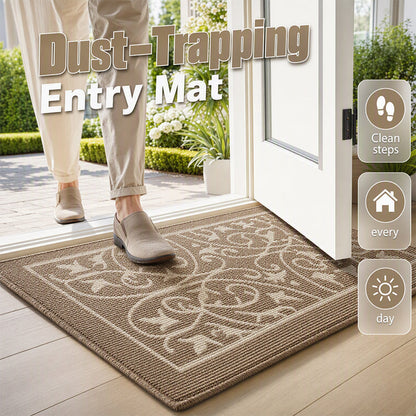 🏠 Muddy Shoes? No Problem – Non-Slip Dirt-Trapping Door Mat, Quick-Dry & Washable. 50% Off. UK Stock