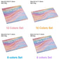 🎨 Non-Toxic & Easy to Wash – 12 Colour Hair Chalk for Kids' Parties & Dress-Up. Free UK Delivery