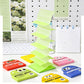 📝 One-Hand Pull, No More Messy Notes – Translucent Sticky Notes in Continuous Dispenser. UK Stock