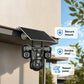 🛡️ Watch Three Angles with One Camera – Solar WiFi Security Cam, No Wiring Needed. 50% Off. UK Stock