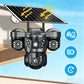 🛡️ Watch Three Angles with One Camera – Solar WiFi Security Cam, No Wiring Needed. 50% Off. UK Stock