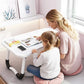☕ Work from Bed, Worry-Free – Foldable Laptop Table with Built-In Cup Holder. 50% Off. UK Stock