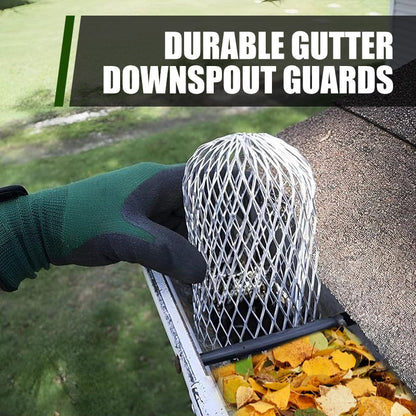 🍂 Stop Leaves Before They Block Your Drains – Rust-Resistant Downspout Guards. 50% Off. UK Stock