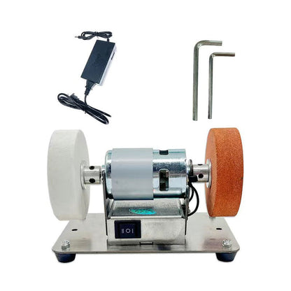 🔥50% OFF!!📢⚙️ Multi-Functional Small Electric Benchtop Grinder – Dual Wheel Bench Sander, A Compact Workshop Helper for DIY Sharpening, Sanding & Finishing 🛠️