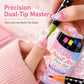 ⏳￡7.99!!—LAST DAY SALE 💕🎁24 Shades Dual-Tip Nail Art Marker Kit, Quick-Dry Painting Pens For DIY Nail Designs💅