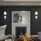 🛋️ Soft Warm Glow for Your Bedroom – Classic Fabric Shade Wall Light. 50% Off. UK Stock