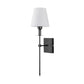 🛋️ Soft Warm Glow for Your Bedroom – Classic Fabric Shade Wall Light. 50% Off. UK Stock