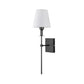 🛋️ Soft Warm Glow for Your Bedroom – Classic Fabric Shade Wall Light. 50% Off. UK Stock