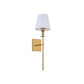 🛋️ Soft Warm Glow for Your Bedroom – Classic Fabric Shade Wall Light. 50% Off. UK Stock