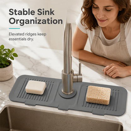 💧 No More Puddles Around the Tap – Absorbent Splash Guard Mat. 50% Off. UK Stock