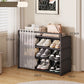 ⏳50% OFF! ⏰Multi-Layer Shoe Rack – 360° Dustproof Protection, Removable Shelves & Dual Top Drawers – Compact Space-Saving Shoe Organizer 👟✨