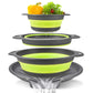⏳🔥LIMITED-TIME 50% OFF! ⏰🥗 Careluxpro 3-Piece Collapsible Colander Set – Draining Base & Space-Saving Design 🧺
