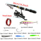 🚨⏰Only Today: 50% OFF !🎣🎒 Complete Travel Fishing Set + Carry Bag – Ideal for Anglers on the Go