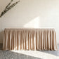 ⏳🔥LIMITED-TIME 50% OFF! ⏰🌹 Pleated Table Skirt for Events – Elegant Wrinkle-Resistant Decor | Perfect for Parties, Weddings & Gatherings