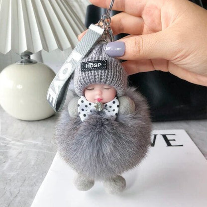 🎁New Arrivals 50% OFF💥 Soft Plush Doll Keychain – Cute & Cosy Charm for Bags, Keys & Gifts ✨