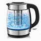 ☕ LIMITED-TIME 50% OFF!⌛️2L Glass Electric Water Kettle, Fast Boiling Teapot Featuring Auto Shut-Off & Dry Burn Overheat Protection ✨