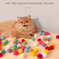 🐱 50% OFF! ✨ Plush Ball Shooting Gun for Cats – Easy Load & Shoot, High-Elastic Yarn Balls, Interactive Cat Play Toy 🎯
