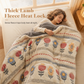 ⏳50% off⏰🛌 Double-Sided Sherpa Fleece Winter Comforter – Thick Warm Quilt with Soft Velvet Feel, Cozy Bedding for Cold Nights❄️