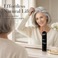 👩 90ml Fluffy Hair Shaping Spray – Long-Lasting Volumizing Mist with Peach Fragrance, Lightweight Fluffy Finish for Fine & Flat Hair ✨