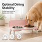 ⌛️50% OFF!!!🐾 Elevated Double Pet Bowl Feeder – Raised Feeding Station for More Natural Posture, Comfortable Mealtime for Dogs & Cats ✨