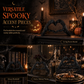 💀 50% OFF! 🎃 Skeleton Figurine – Gothic Heart Hand Gesture, Spooky Desk & Shelf Decor ✨