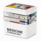 ⏳🔥 50% OFF! ⏰Large Medicine Storage Box – Multi-Layer Divided Compartments, Portable Family First Aid & Pill Organizer💊📦