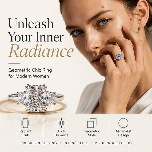 ⏳Time-Limited Special⏰Elegant Square Cut Zircon Ring, Shiny Square Zircon.💍