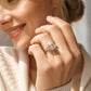 ⏳Time-Limited Special⏰Elegant Square Cut Zircon Ring, Shiny Square Zircon.💍