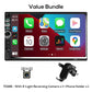 ✨7 Inch Double Din Car Stereo, Touch Screen Car Radio Compatible With Apple iOS & Android Auto🚗
