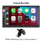 ✨7 Inch Double Din Car Stereo, Touch Screen Car Radio Compatible With Apple iOS & Android Auto🚗