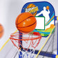 🥳2026 HOT SALE🧒50K+ SOLD!🏀🎯 50% OFF! Kids' Indoor Basketball Arcade Game, Auto Ball Return, Sturdy Safe Shooting Toy With Balls & Pump💨
