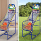 🥳2026 HOT SALE🧒50K+ SOLD!🏀🎯 50% OFF! Kids' Indoor Basketball Arcade Game, Auto Ball Return, Sturdy Safe Shooting Toy With Balls & Pump💨