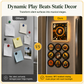 ⏳🔥LIMITED-TIME 50% OFF! ⏰🧲🎵 NFC Magnetic Fridge Music Box – Tap to Play + 360° LED Light ✨