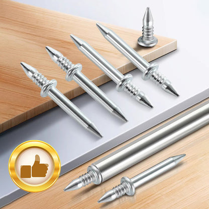 ⏳Limited-Time 50% OFF✨Double End Invisible Skirting Board Nails, Sturdy No-Mark Fasteners For Wall Molding Installation🔨