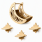 ⏳Limited-Time 50% OFF🐱Wall Mounted Wooden Cat Climbing Set, Solid Wood Cat Perch With 3 Jumping Steps, Moon Hammock & Sisal Mat✨