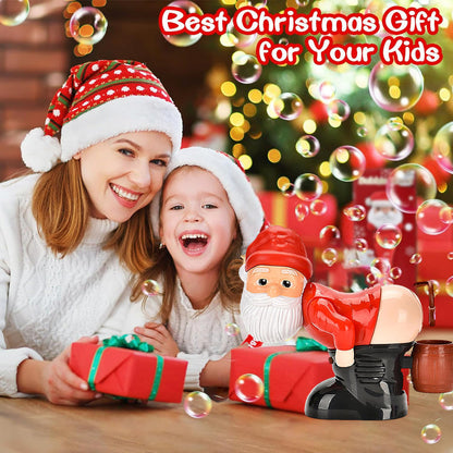 ⏳50% OFF💖Christmas Gift Santa Bubble Maker, Cute Automatic Bubble Blowing Toy For Holiday🎅
