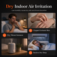 🔥 50% OFF NOW! 💨✨Fireplace Flame Humidifier, Aromatherapy Diffuser With Music Sync Light, Ultra Quiet For Bedroom & Office🌙