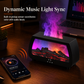 🔥 50% OFF NOW! 💨✨Fireplace Flame Humidifier, Aromatherapy Diffuser With Music Sync Light, Ultra Quiet For Bedroom & Office🌙