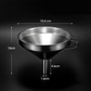 ⏳LIMITED-TIME 50% OFF!🔥 Stainless Steel Filter Funnel – Multi-Use for Kitchen & Lab ✨