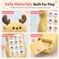 👶Learn & Play: Bilingual Baby Toy Phone With Cartoon Deer – Music, Stories & Early Education For Toddlers📱