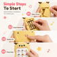 👶Learn & Play: Bilingual Baby Toy Phone With Cartoon Deer – Music, Stories & Early Education For Toddlers📱