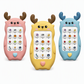 👶Learn & Play: Bilingual Baby Toy Phone With Cartoon Deer – Music, Stories & Early Education For Toddlers📱
