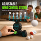 🥇Glow-In-The-Dark Floating Ball Shooting Game, Electric Hover Target Playset With Toy Guns For Kids🎯