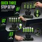🥇Glow-In-The-Dark Floating Ball Shooting Game, Electric Hover Target Playset With Toy Guns For Kids🎯