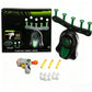 🥇Glow-In-The-Dark Floating Ball Shooting Game, Electric Hover Target Playset With Toy Guns For Kids🎯